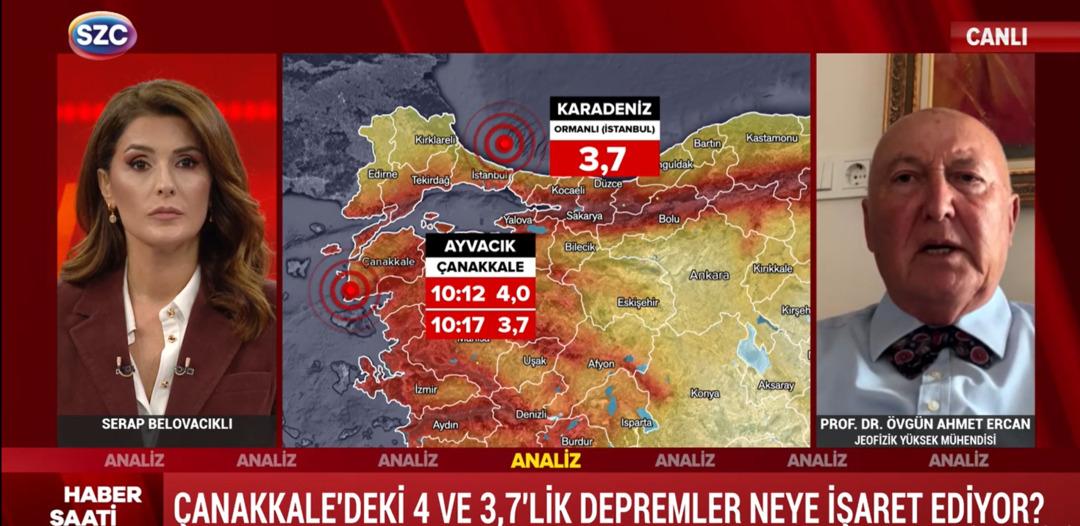 Depremden saatler önce "Sındırgı-Balıkesir arası gergin" demişti! Prof. Dr. Övgün Ahmet Ercan dan yeni açıklama: "İstanbul, İzmir ve Denizli yi tetiklemez" 2