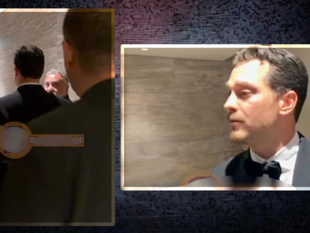 Galada deprem olduğunu öğrendi! Apar topar...