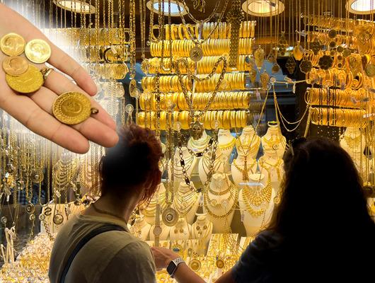 'Böylesine ilk defa şahit oldum' Altın düşünce Kapalı Çarşı'ya gittiler, kafalar karıştı