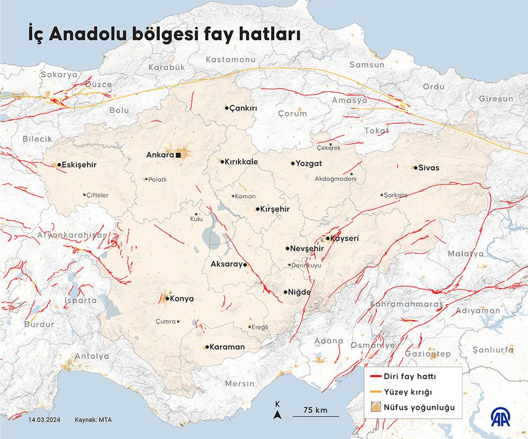 45 il ve 110 ilçe risk altında! Şehir şehir açıklandı... İşte Türkiye nin en tehlikeli fay hatları 3