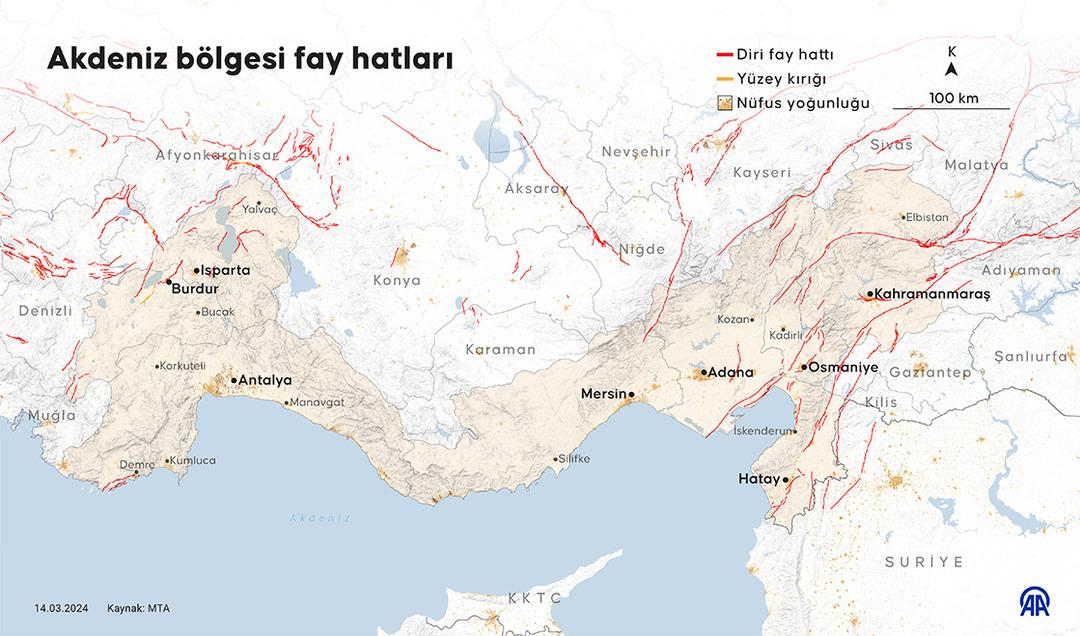 45 il ve 110 ilçe risk altında! Şehir şehir açıklandı... İşte Türkiye nin en tehlikeli fay hatları 6