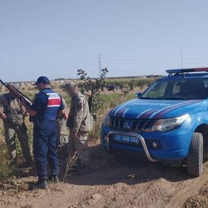 Jandarmadan av yasağına uymayan şahsa işlem