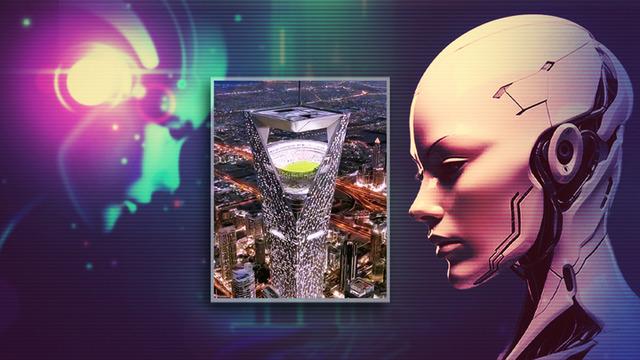 Suudi Arabistan'ın NEOM kulübü çığır açıcı bir projeye imza atıyor! 350 metre yükseklikte asılı duran stadyuma yapay zeka bile inanamadı...