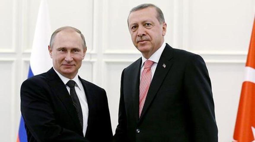 Cumhurbaşkanı Erdoğan, Putin ile telefonda görüştü