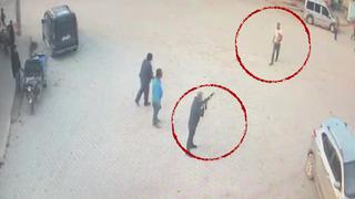 Silah çektiği kişi tarafından bıçaklanarak öldürüldü! Kan donduran anlar