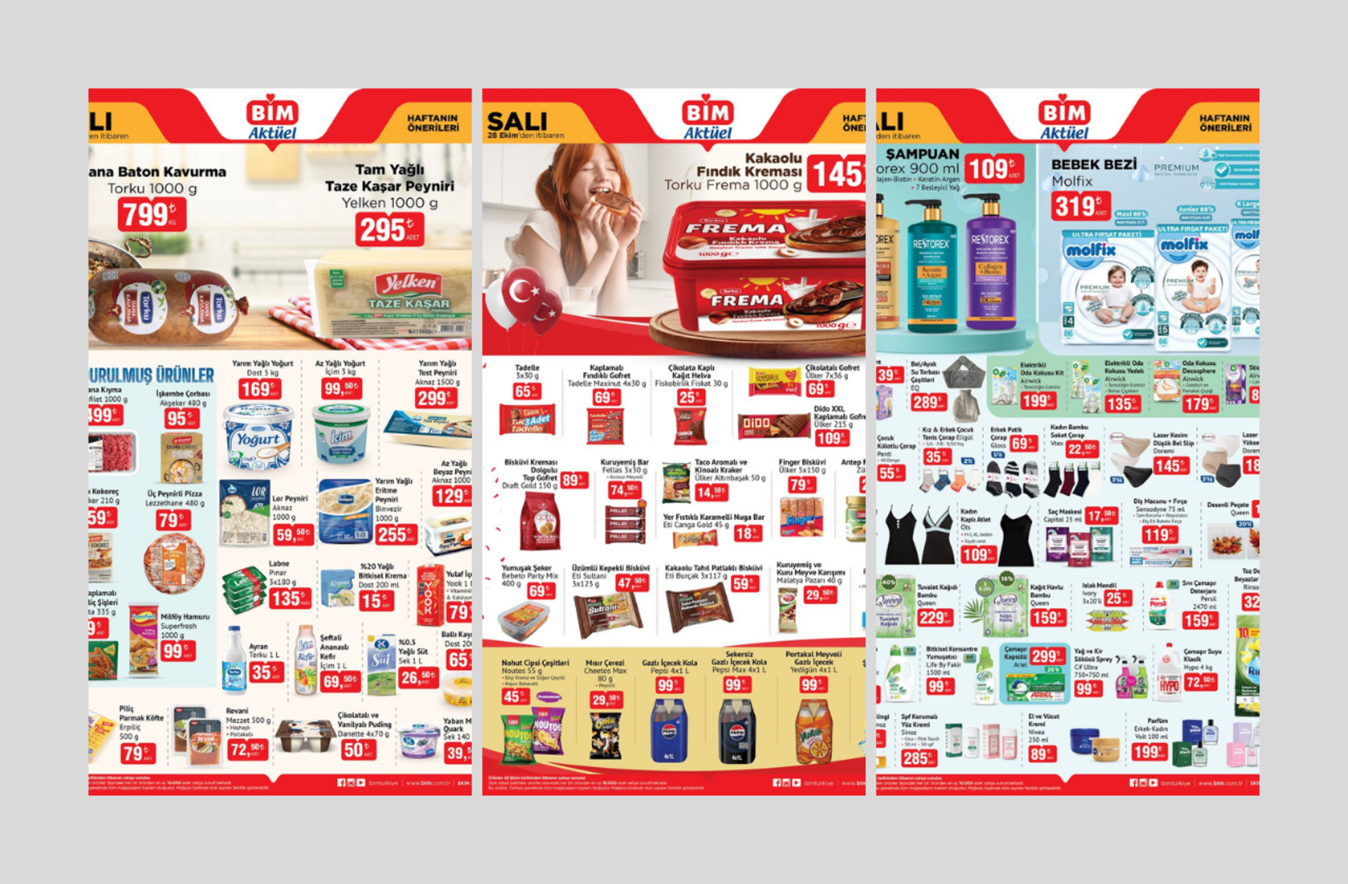 BİM'de Torku, Eti ve Ülker ürünleri çok uygun! 28 Ekim BİM Aktüel Ürünler Kataloğu