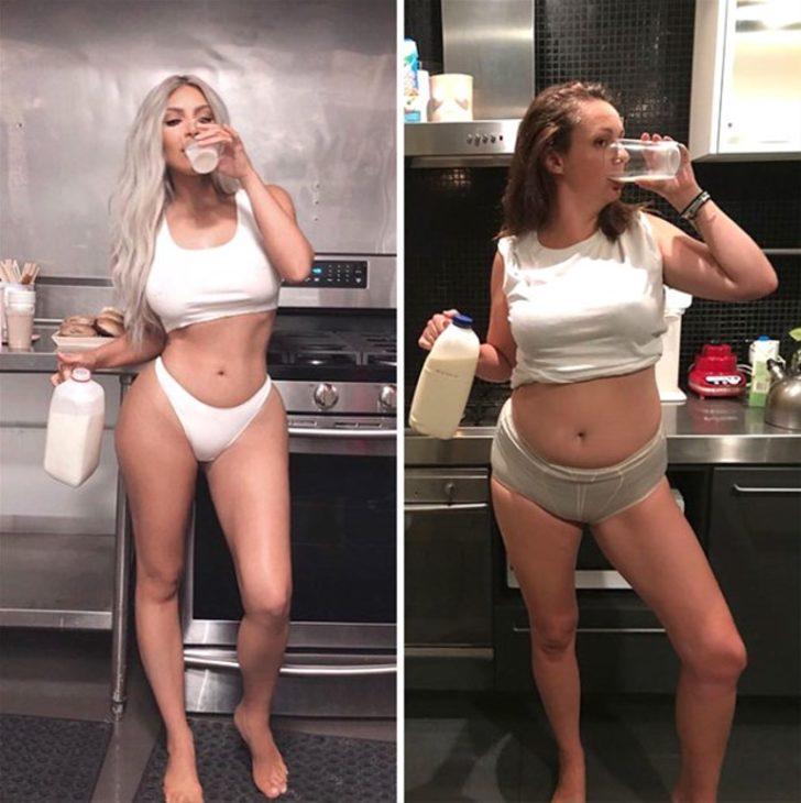 Ünlüleri taklit eden Instagram fenomeni gülmekten kırıp geçiriyor! G1