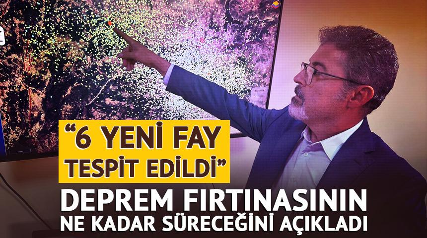 Deprem fırtınasının ne kadar süreceğini açıkladı