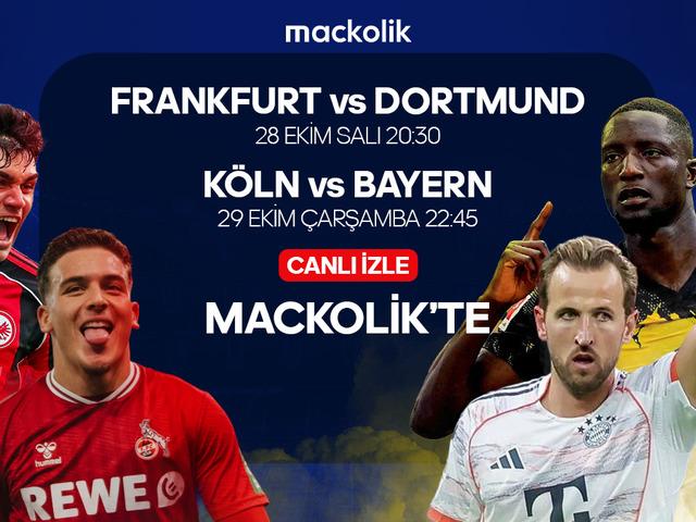 Almanya Kupası'nda 2 maç canlı yayınla Mackolik'te!
