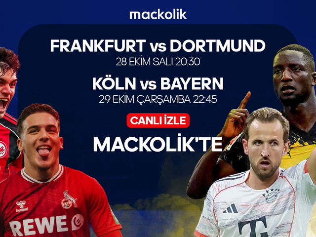 Almanya Kupası'nda 2 maç canlı yayınla Mackolik'te!