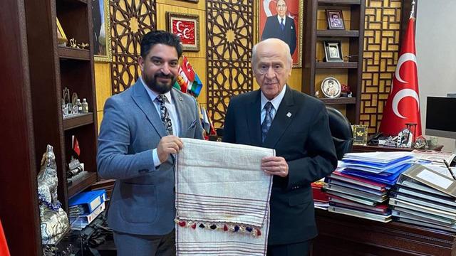 Roman toplumu projelerini Devlet Bahçeli’yle anlattılar