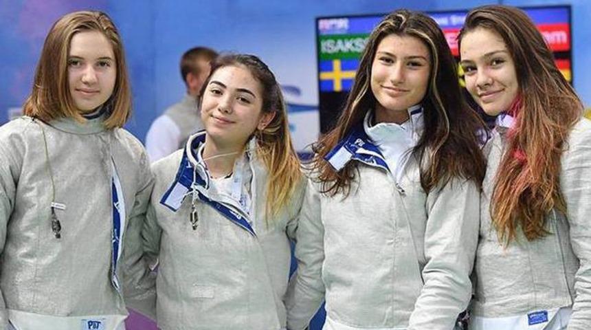 Eskrimde bir de Avrupa &uuml;&ccedil;&uuml;nc&uuml;l&uuml;ğ&uuml;