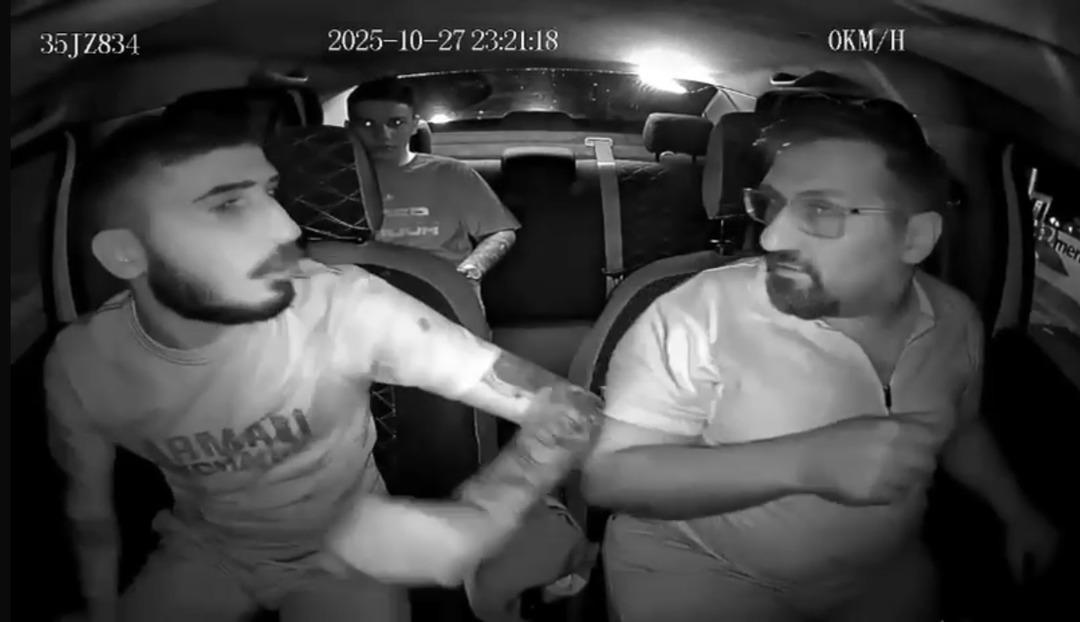 Takside terör estirdi: Yaşanan anlar saniye saniye kamerada! 3