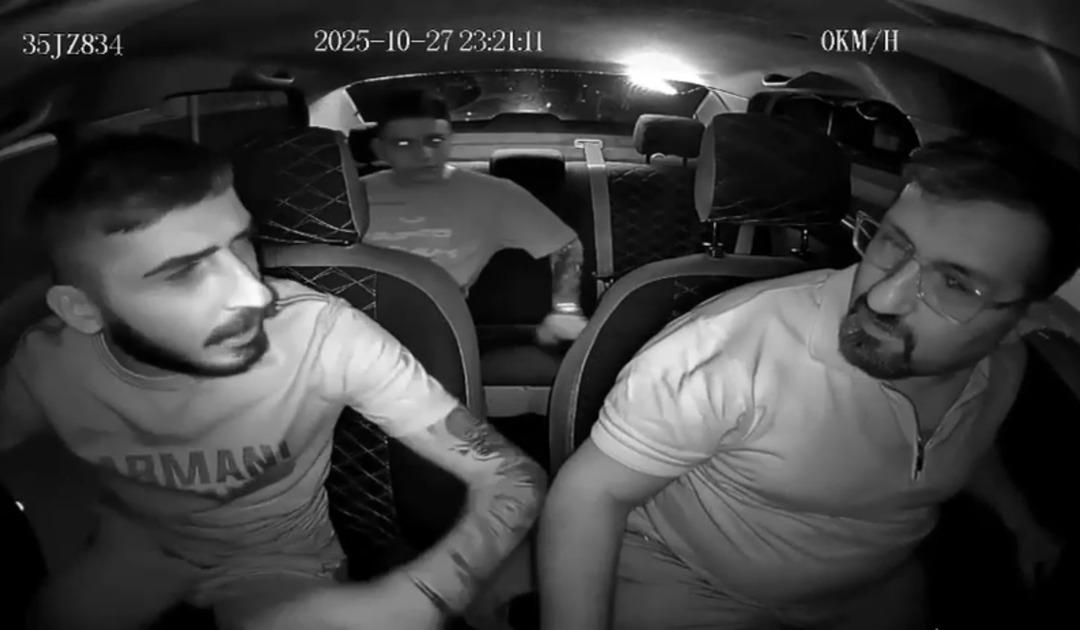 Takside terör estirdi: Yaşanan anlar saniye saniye kamerada! 4