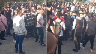 Liseli kızları taciz etti, esnaf müdahale etti...