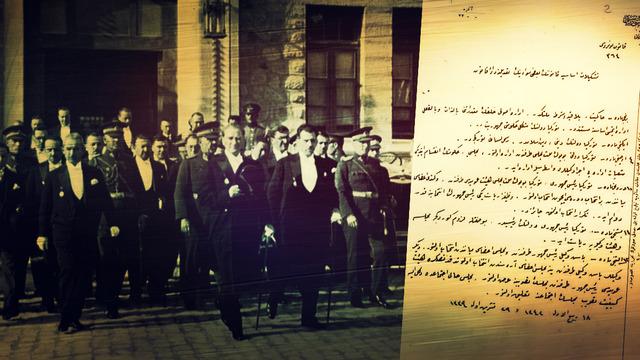 Cumhuriyet'in ilan edildiği orijinal belge! İlber Ortaylı paylaştı