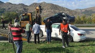 Amasya’da kazada yaralanan başpolisten acı haber