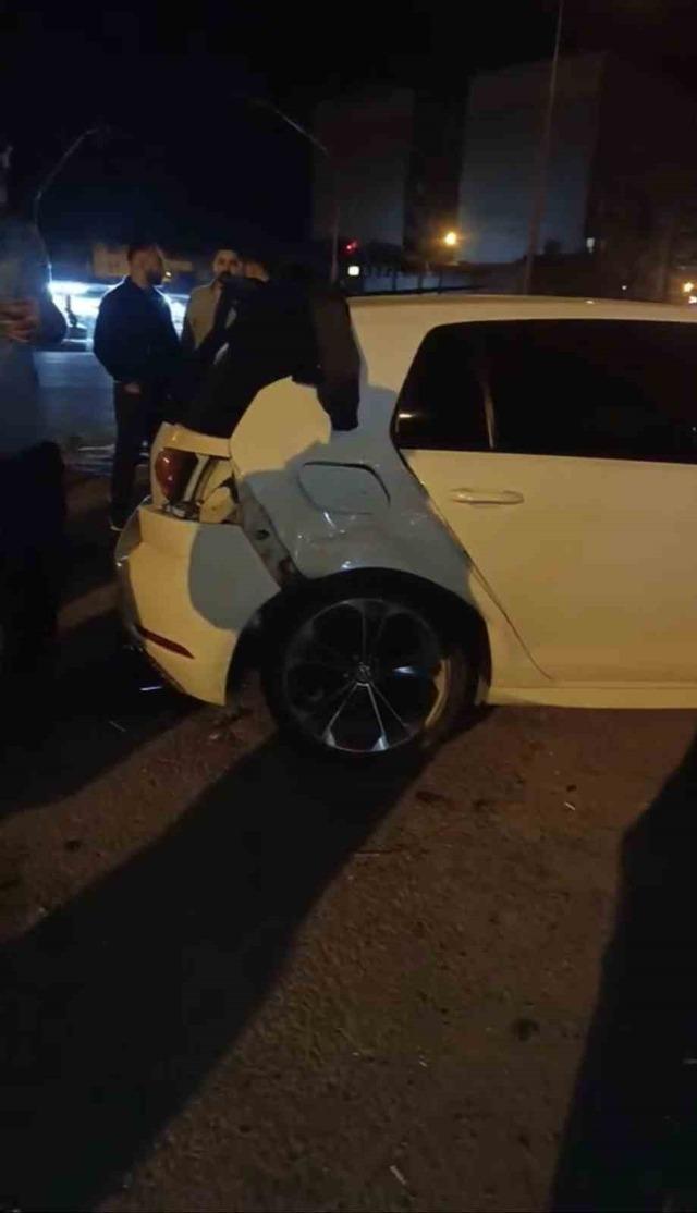 Mardin’de zincirleme trafik kazası: 1 yaralı 1