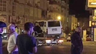 Mardin’de zincirleme trafik kazası: 1 yaralı