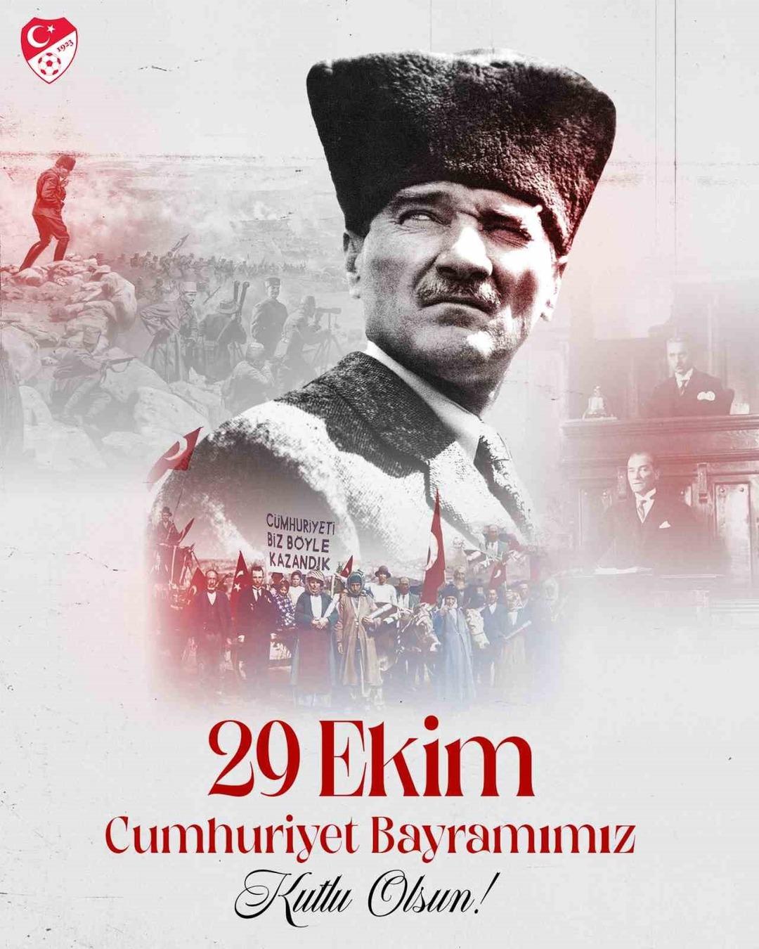 Spor camiasından 29 Ekim Cumhuriyet Bayramı mesajları geldi! 1