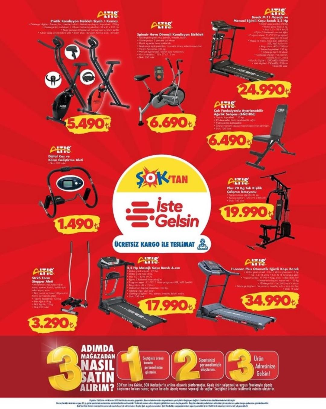 ŞOK a spor, kırtasiye ve bebek eşyaları geliyor! ŞOK 29 Ekim 2025 aktüel kataloğu 8