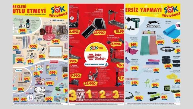 ŞOK'a spor, kırtasiye ve bebek eşyaları geliyor! ŞOK 29 Ekim 2025 aktüel kataloğu