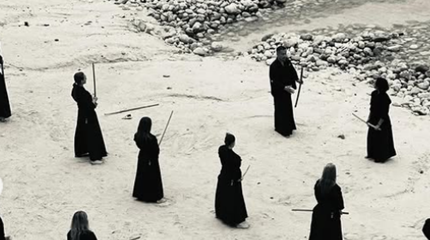 Bu okul dünyada ilk! Fadik Sevin Atasoy samuray eğitimi alıyor