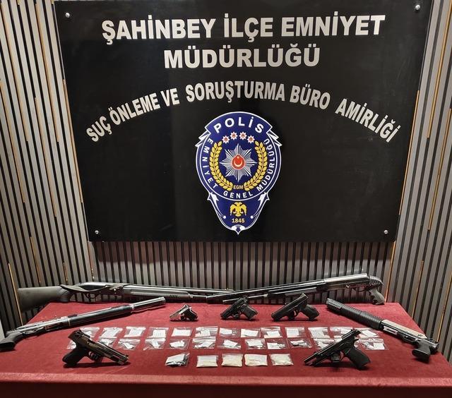 Gaziantep’te asayiş operasyonu: 4 gözaltı 3