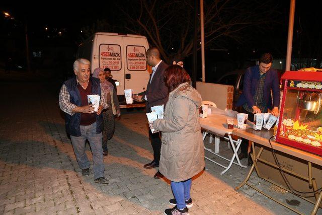 Alanlılı vatandaşlar beyazperde ile buluştu