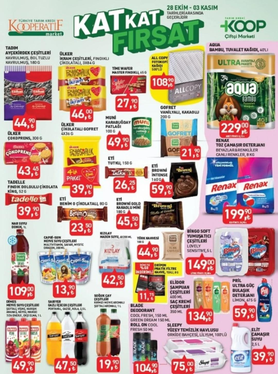 28 Ekim 2025 Tarım Kredi Kooperatif katalog şimdi yayında! 1