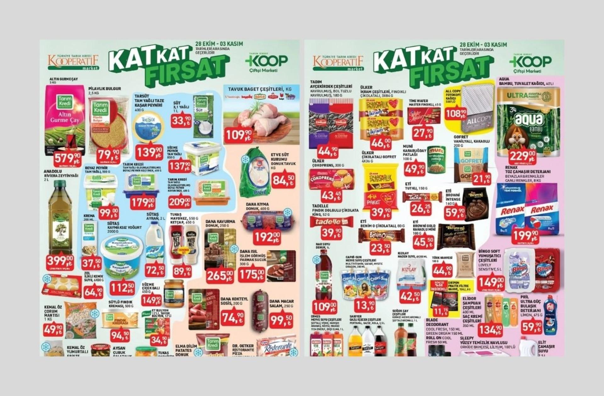 28 Ekim 2025 Tarım Kredi Kooperatif katalog şimdi yayında!