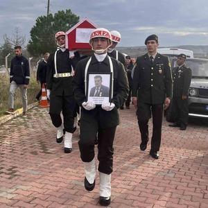 Kıbrıs gazisi son yolculuğuna uğurlandı