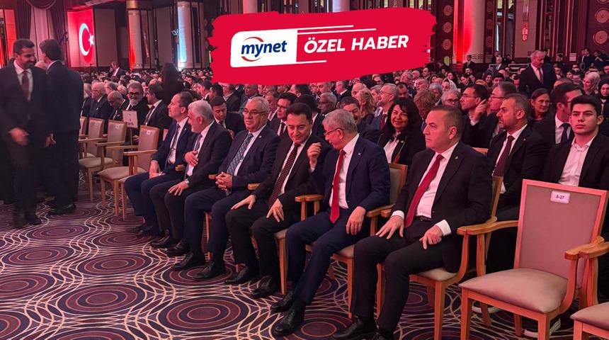 MYNET ÖZEL | Cumhurbaşkanlığı Külliyesi'ndeki 29 Ekim resepsiyonu! CHP, İYİ Parti ve DEM yer almadı: Babacan, Davutoğlu ve Erbakan katıldı