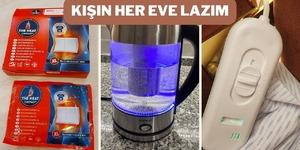 Soğuk havalarda her evin ihtiyacı olan ürünler!