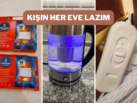 Soğuk havalarda her evin ihtiyacı olan 10 ürün!