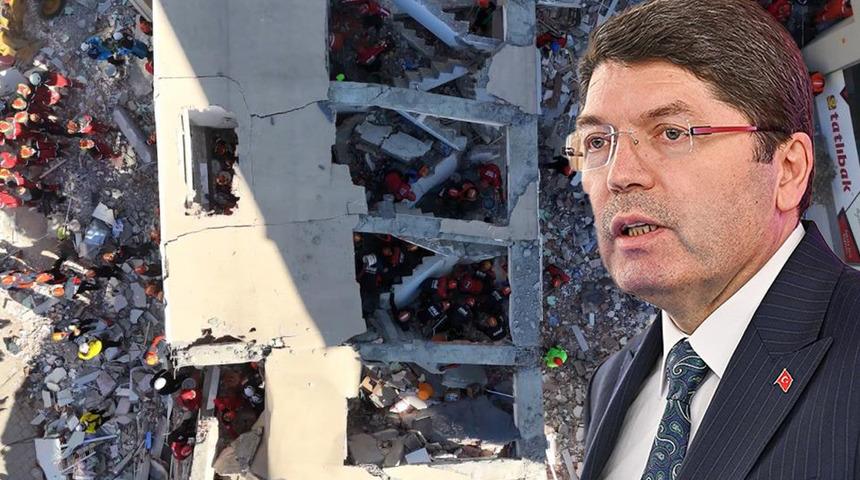 Bakan Tunç: "Gebze'de çöken binayla ilgili adli soruşturma çok yönlü devam ediyor"