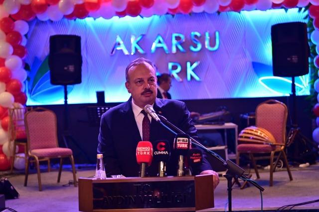 Aydın’da Cumhuriyet coşkusu resepsiyonla taçlandı 3