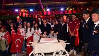 Aydın’da Cumhuriyet coşkusu resepsiyonla taçlandı