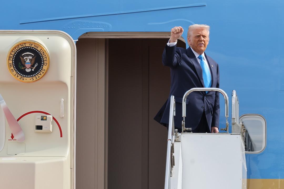 Trump ve Xi havva üssünde görüştü! Karşılıklı iltifatlar havada uçuştu... Trump bir tek soruyu yanıtsız bıraktı 2