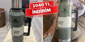 Gülümseten Kasım'ın yıldızı! Stanley'in o termosu indirimde