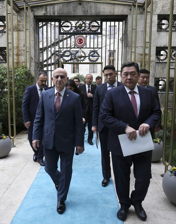 Moğolistan Meclis Başkanı Miyegombo TBMM'de G2