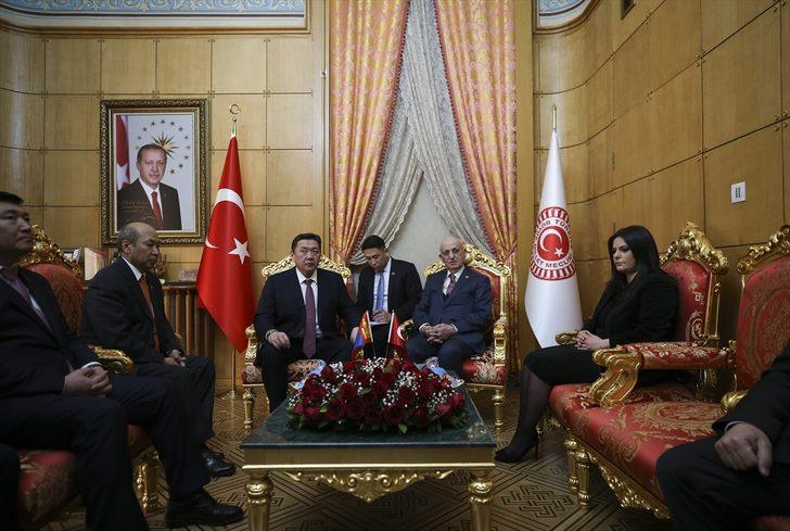 Moğolistan Meclis Başkanı Miyegombo TBMM'de G3