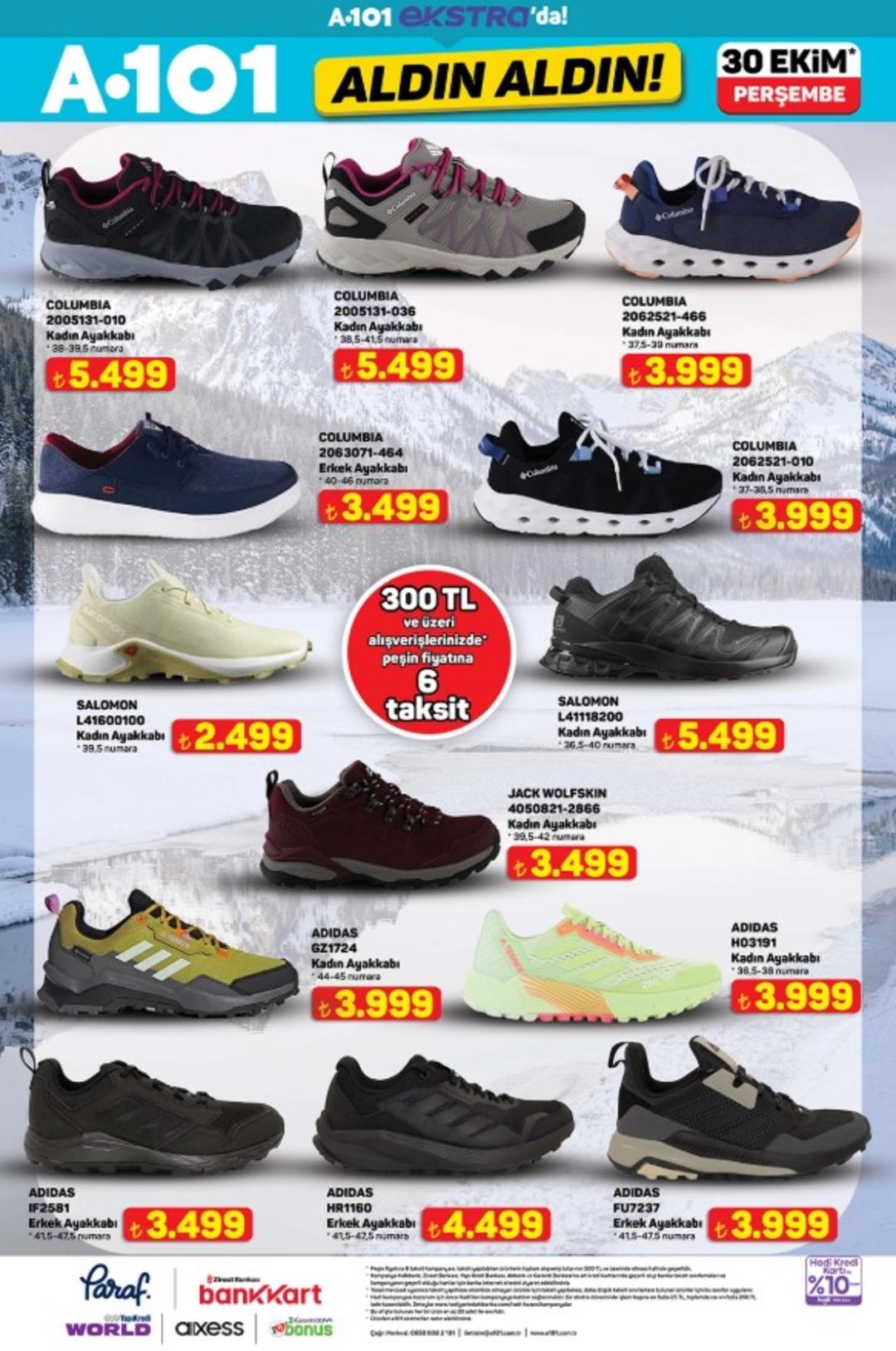 A101 e outdoor kıyafetler, marka parfümler ve mobilya geliyor! Tüm sayfalarıyla 30 Ekim A101 Aldın Aldın Kataloğu 14