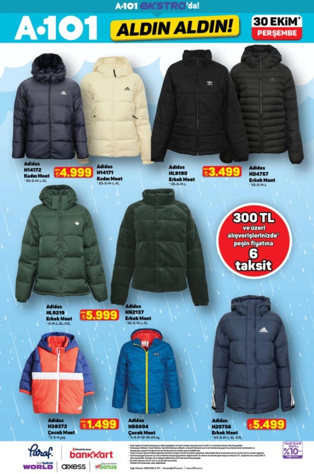 A101 e outdoor kıyafetler, marka parfümler ve mobilya geliyor! Tüm sayfalarıyla 30 Ekim A101 Aldın Aldın Kataloğu 15