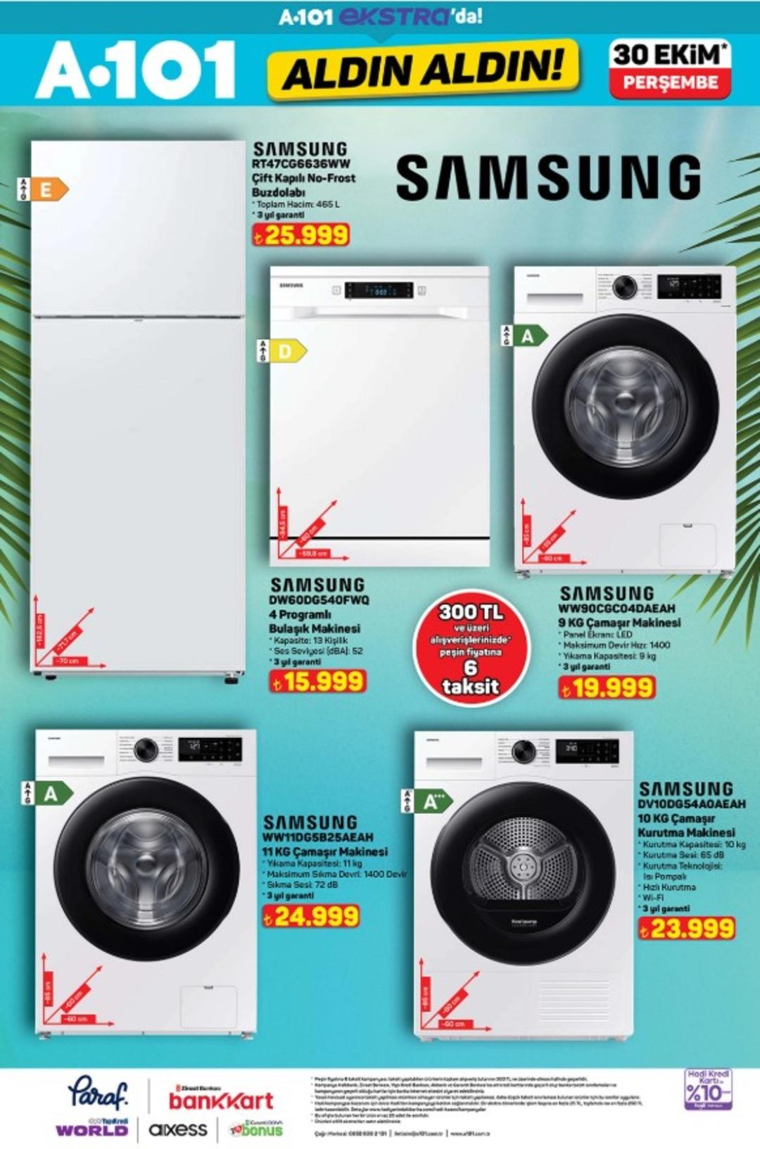 A101 e outdoor kıyafetler, marka parfümler ve mobilya geliyor! Tüm sayfalarıyla 30 Ekim A101 Aldın Aldın Kataloğu 18