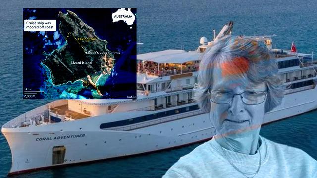 Kruvaziyer gemisinde trajedi: 80 yaşındaki kadını adada unuttular!