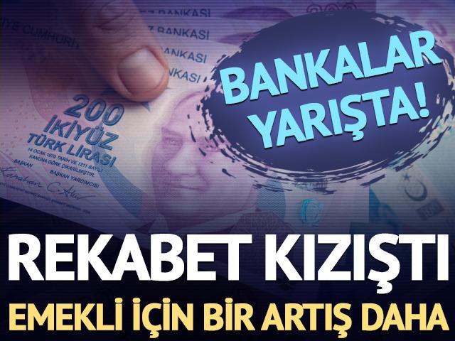 Emekli promosyonu için bankalarda yarış kızıştı