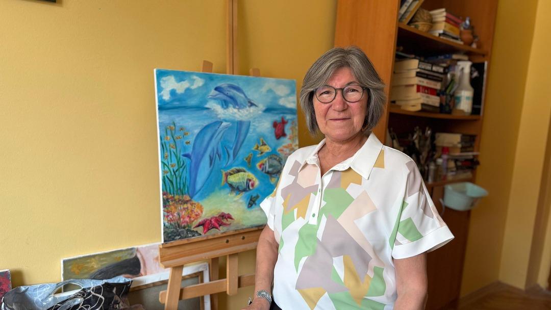 Kanseri sanatla yendi: Emekli öğretmen, resim tutkusundan vazgeçmeden gırtlak kanserini yendi 5