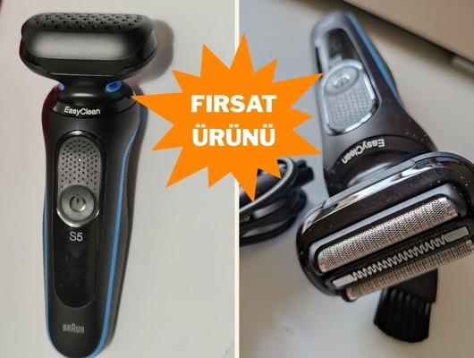 Braun Series 5 Tıraş Makinesi'nde 600 TL indirim!