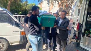 Emekli öğretmen Altan son yolculuğuna uğurlandı